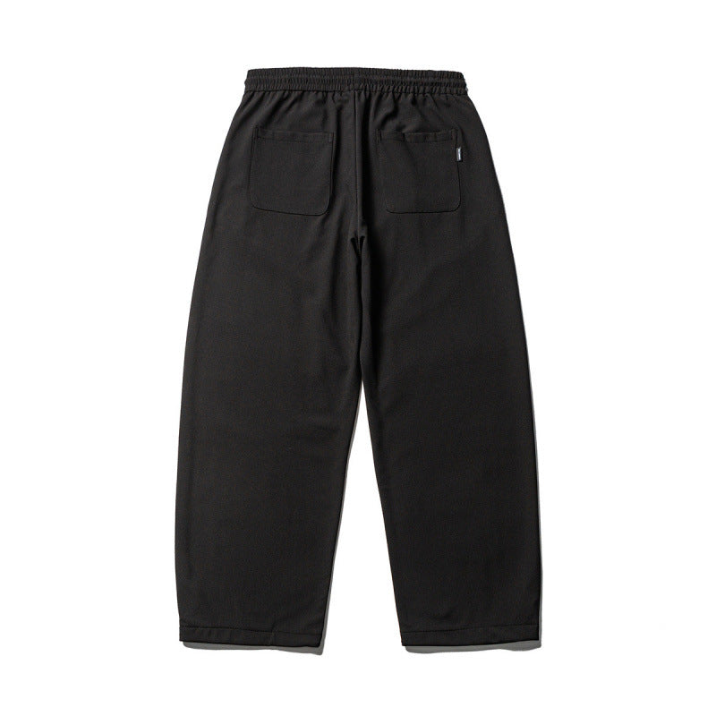 Men's Casual Jogging Pants with Elastic Waistband and Drawstring Mune Fashion