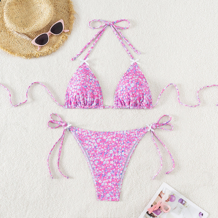 Women's triangle bikini with playful bows Mune Fashion
