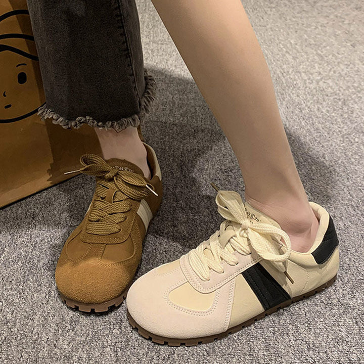 Women's casual sneakers made of high-quality suede with comfortable sole Mune Fashion
