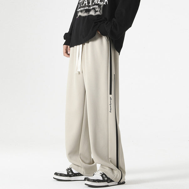 Men's Fashion Casual Pants with Breathable Inserts