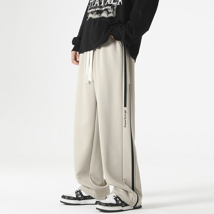 Men's Fashion Casual Pants with Breathable Inserts