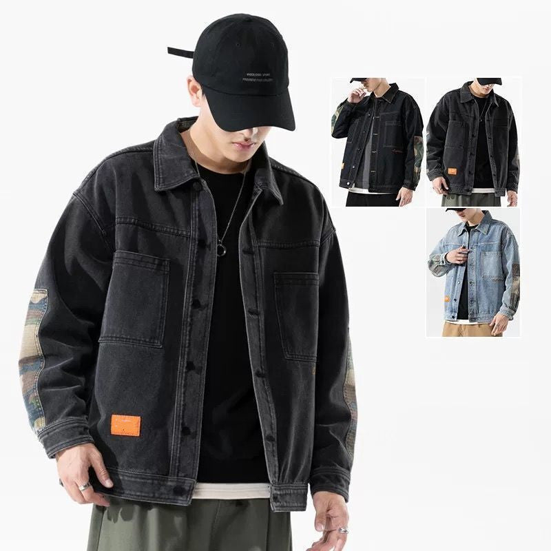 Men's Casual Modern Denim Jacket Mune Fashion