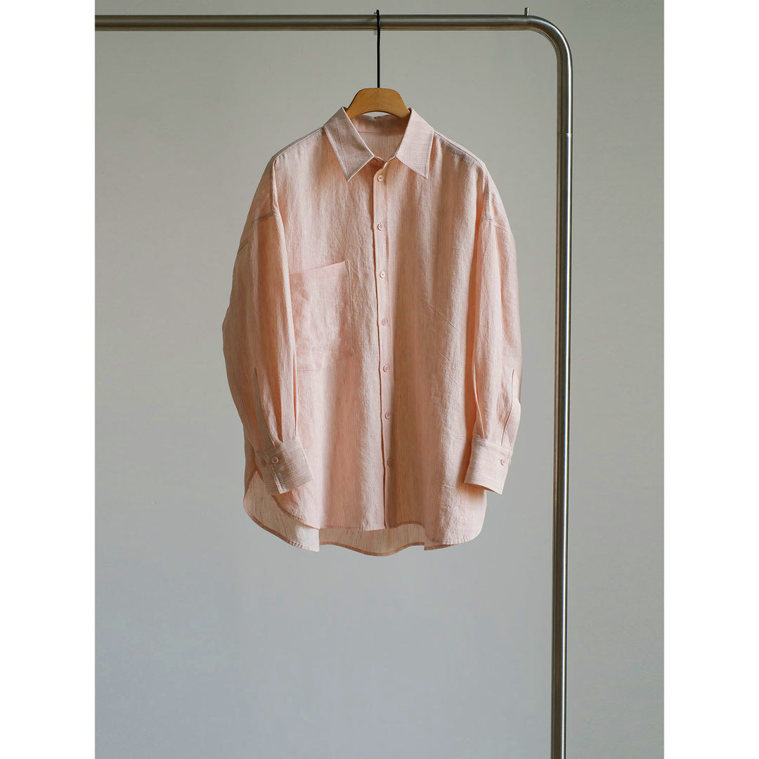 Women Loose-Fit Linen Shirt Mune Fashion