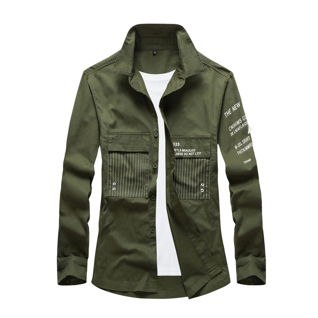 Men's Fashion Utility Shirt Jacket Mune Fashion