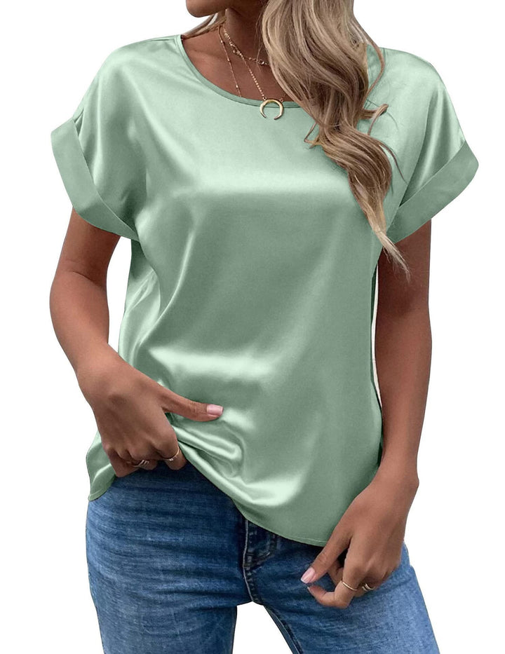 Women Satin Blouse Mune