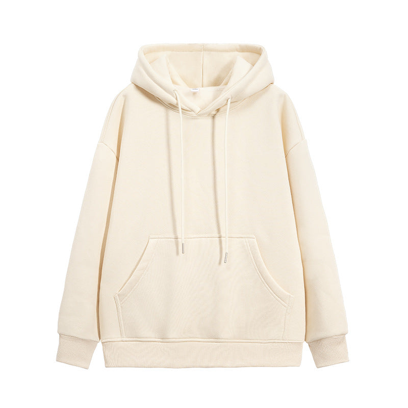 Unisex Oversize Hoodie with Kangaroo Pocket and Drop Shoulder Drune