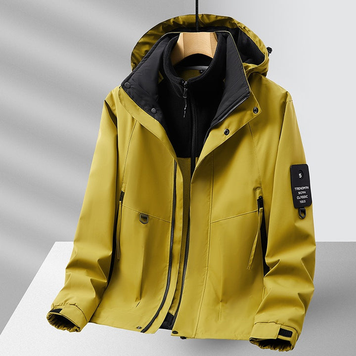 Unisex fleece jacket with high collar Mune Fashion