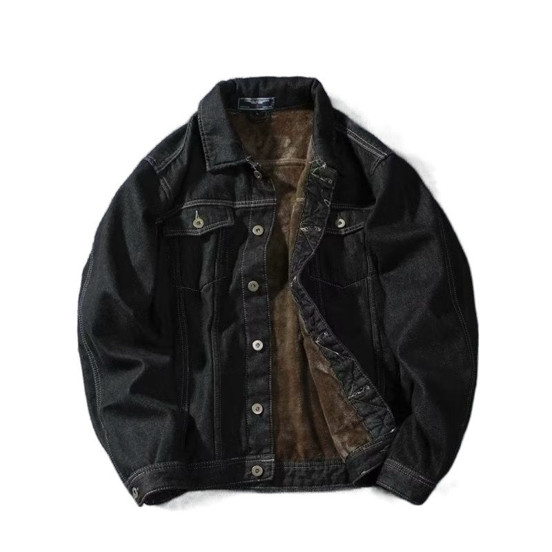 Men's Denim Jacket with Lining Mune Fashion