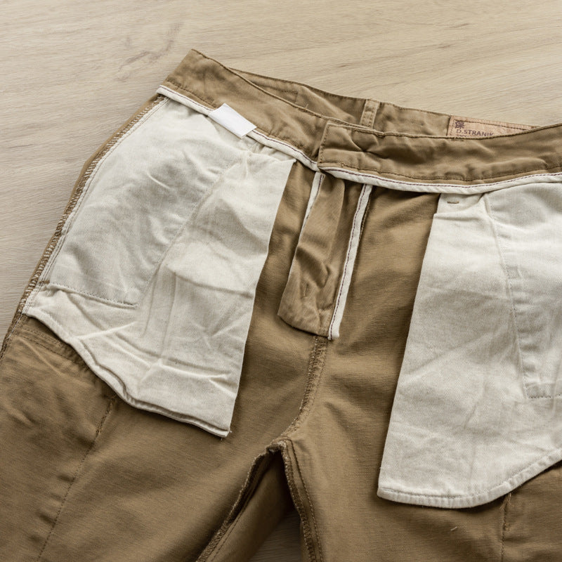 Men's cargo pants with tapered fit, utility pockets, and reinforced seams Mune Fashion