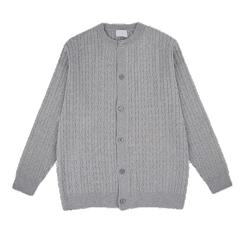 Men's Fashionable Cardigan with V-Neck Mune Fashion