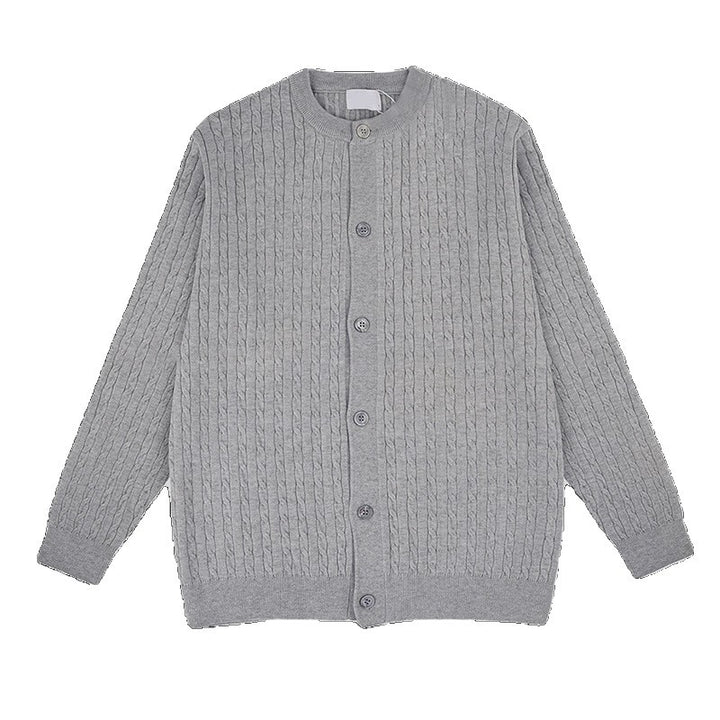 Men's Fashionable Cardigan with V-Neck Mune Fashion