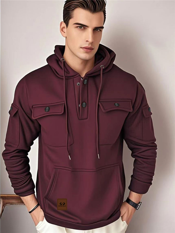 Men's Multifunctional Hooded Jacket Mune Fashion