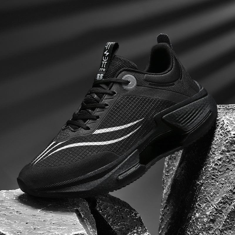 Unisex breathable mesh runners with grid structure, stabilizing midsole and split stabilizer Mune Fashion