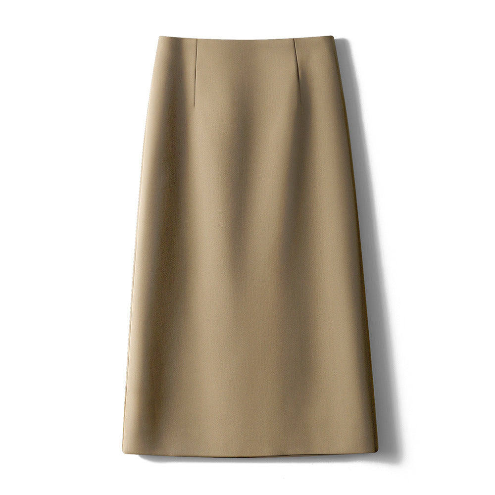 Ladies Elegant High Waisted Pencil Skirt Mune Fashion