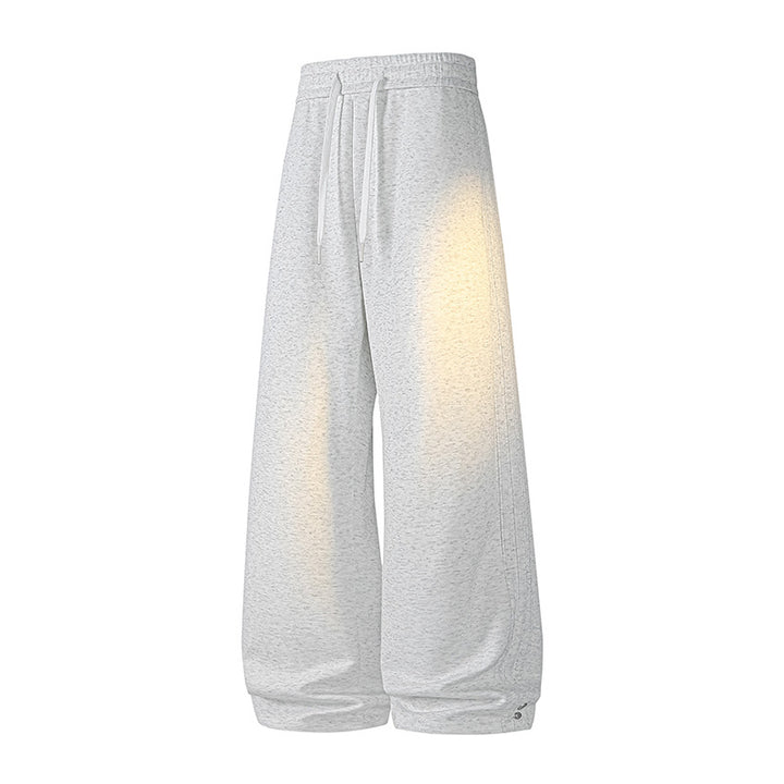Women's Loose Sweatpants with Drawstring, Elastic Waistband & Adjustable Hem Mune Fashion