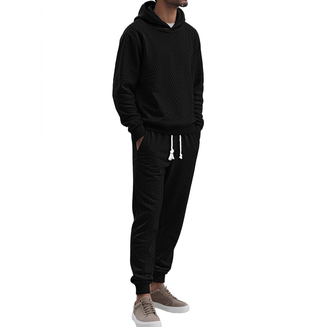 Men's Structured Lounge Set with Hoodie and Joggers Mune Fashion
