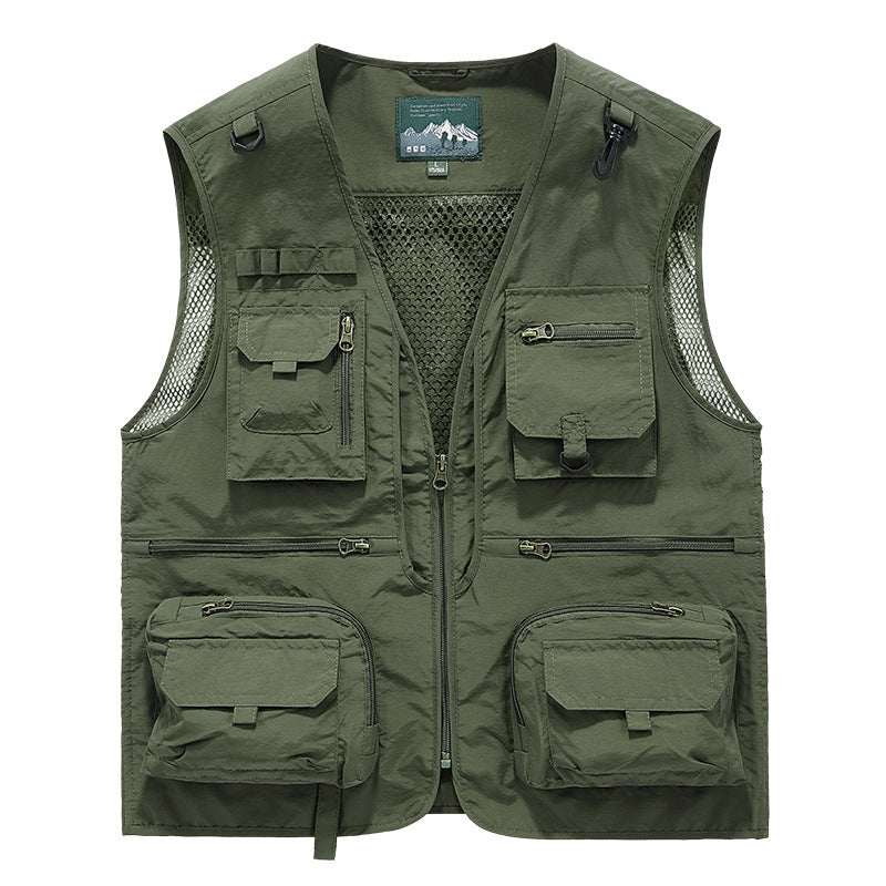 Men's Multifunctional Fishing Vest Mune Fashion