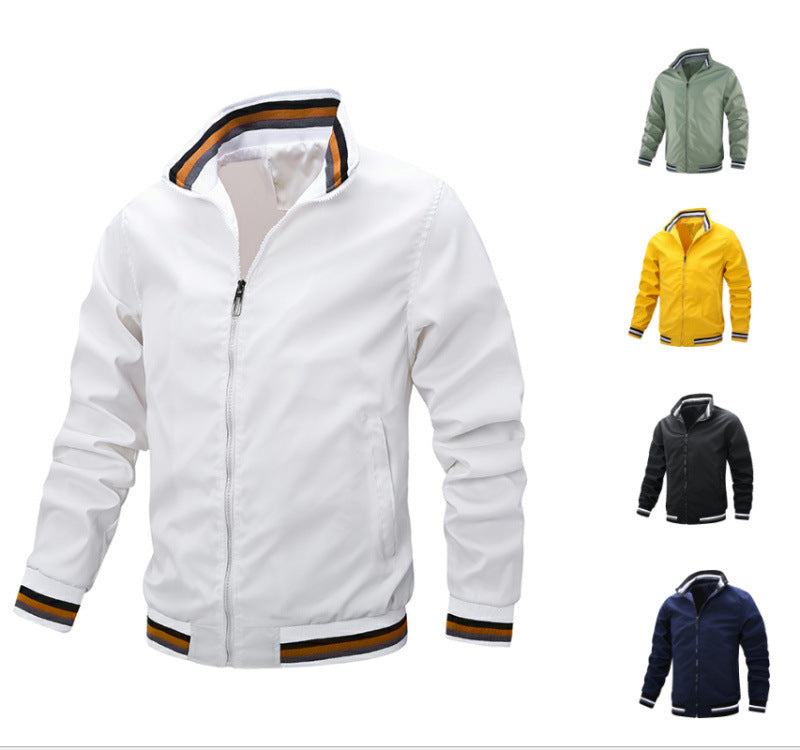 Men's Lightweight Transitional Jacket in Sporty Design Mune Fashion