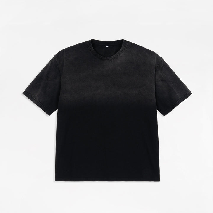 Men's Oversized Cotton T-Shirt with Crew Neck and Soft Vintage Effect Mune Fashion