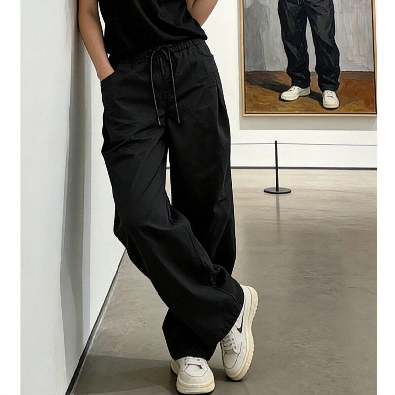 Men's Comfortable Cargo Pants with Wide Cut Mune Fashion