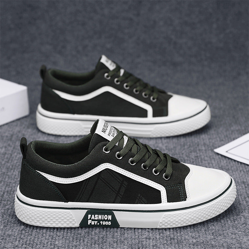 Women Fashionable Low-Top Sneakers with Graphic Accents Mune Fashion