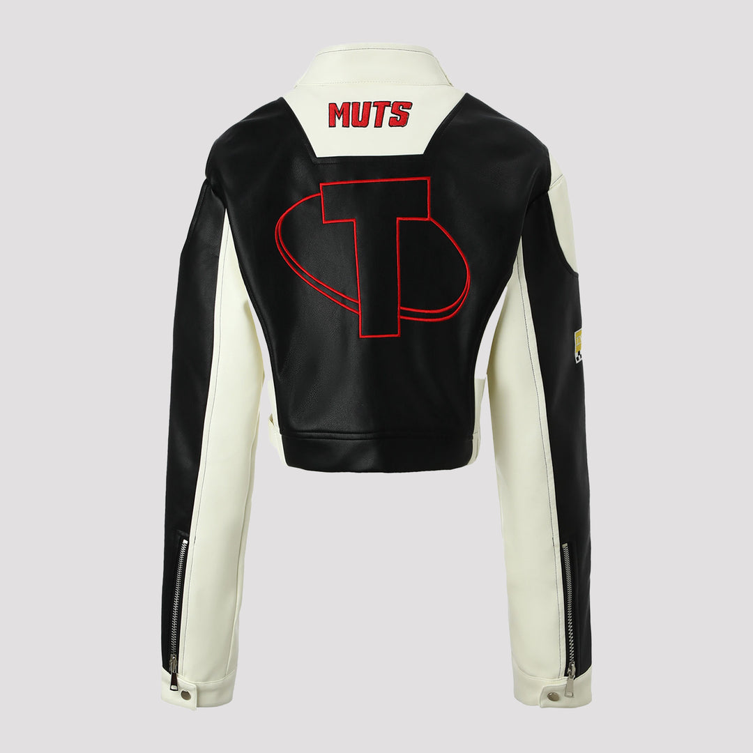 Women Sporty Leather Jacket Mune Fashion