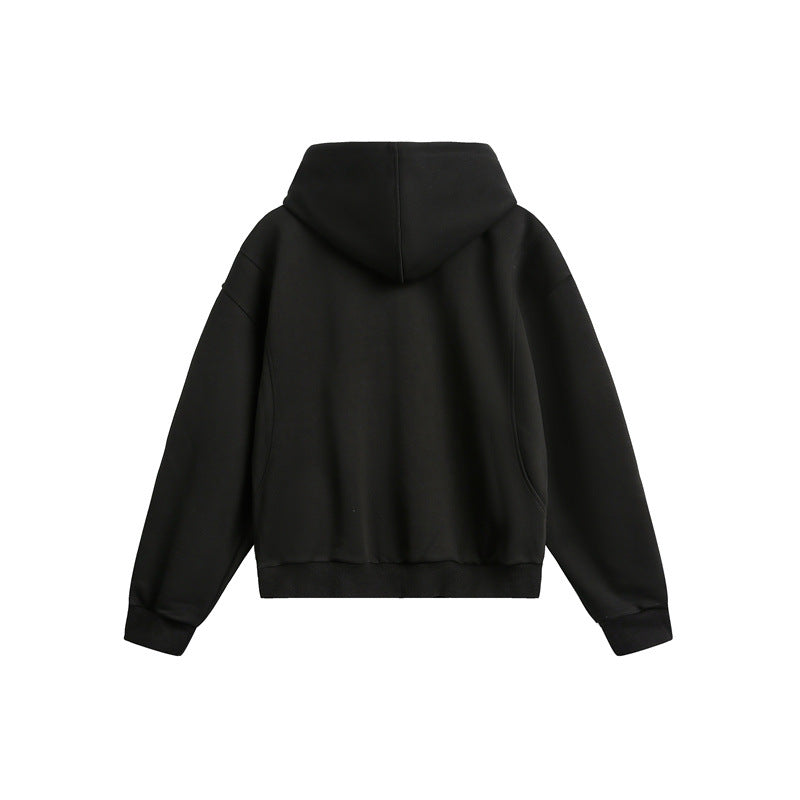 Unisex Oversize Hoodie Sweatshirt made of French Terry with raglan sleeves and two-way zipper Mune Fashion
