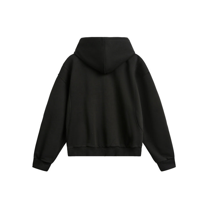 Unisex Oversize Hoodie Sweatshirt made of French Terry with raglan sleeves and two-way zipper Mune Fashion