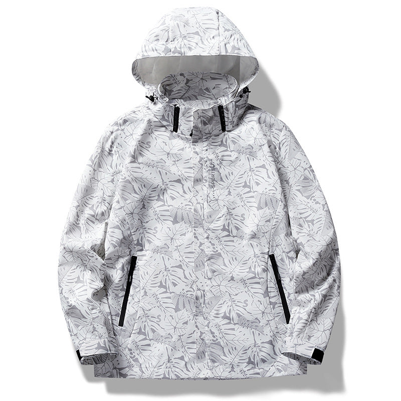 Men's Breathable Wind and Water Resistant Outdoor Jacket Mune Fashion