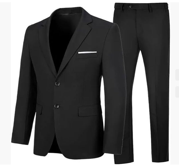 Men's slim fit business jacket made of stretch fabric Mune Fashion