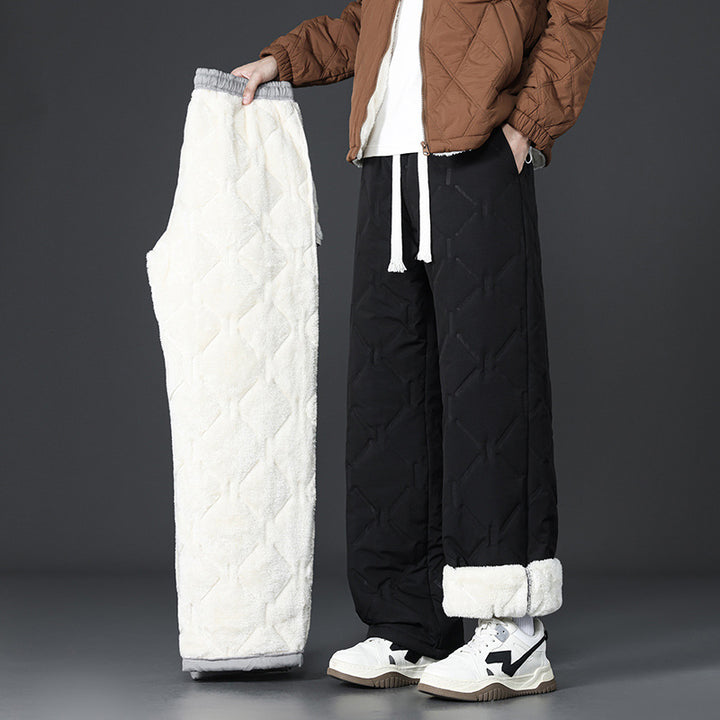 Men's Warm Lined Leisure Pants