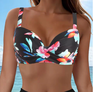 Ladies Elegant Bikini Top with Wrap Design Mune Fashion