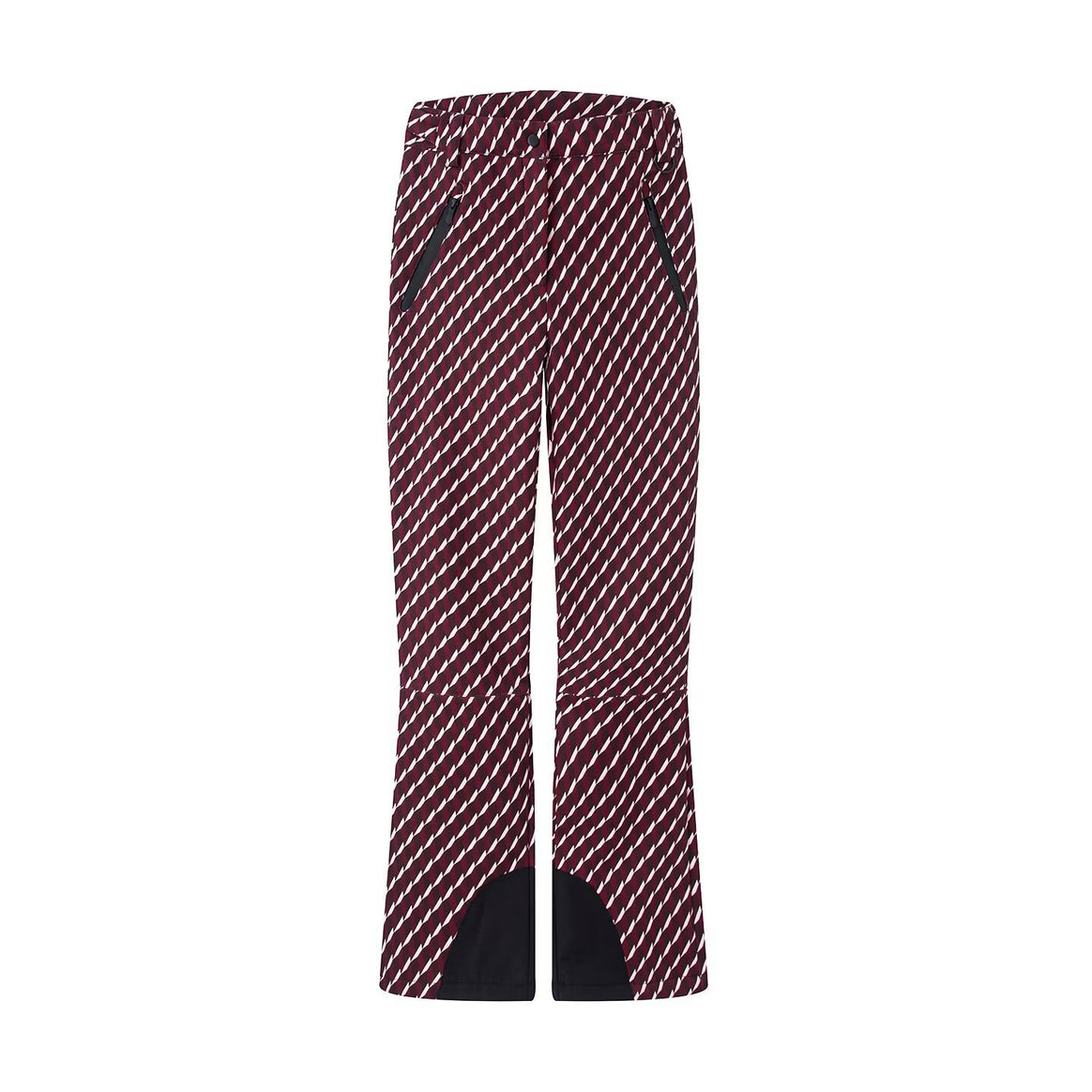 Women Wide Functional Pants with Zipper Pockets and Reinforced Inner Leg Panel Mune Fashion