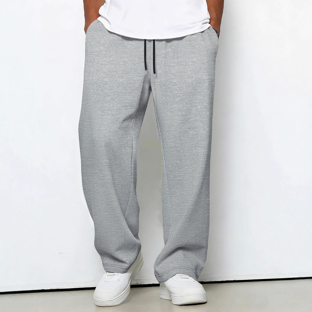 Men's relaxed jogging pants with drawstring and side pockets Mune Fashion