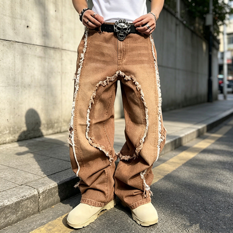 Men's Fashion Relaxed-Fit Jeans Mune Fashion