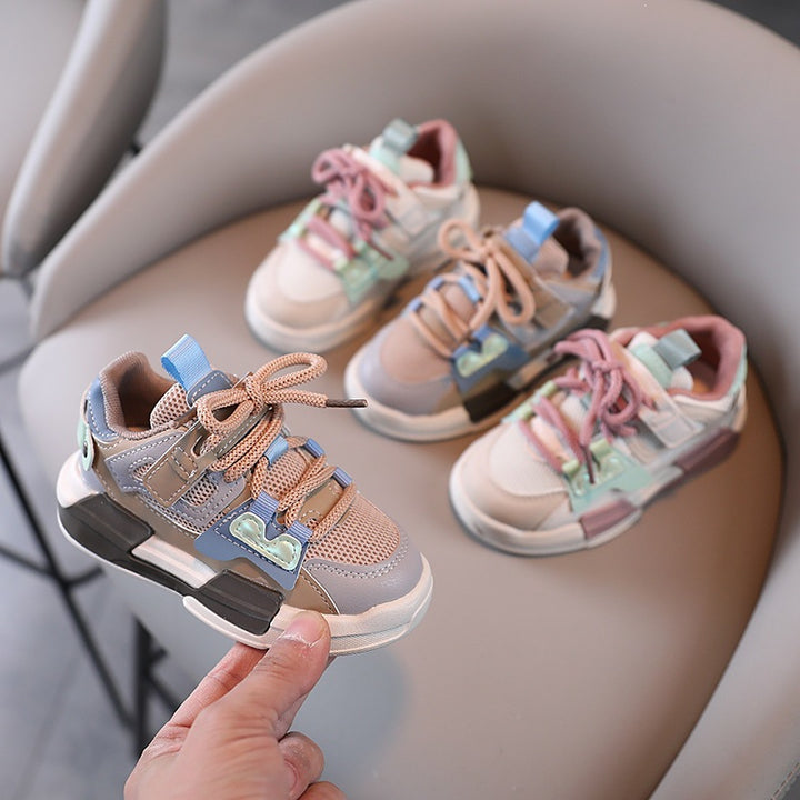 Women Padded Casual Sneakers with Mesh Inserts and Cushioned Platform Sole Mune Fashion
