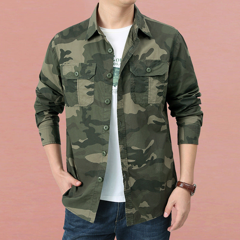 Men's Fashion Utility Shirt Mune Fashion