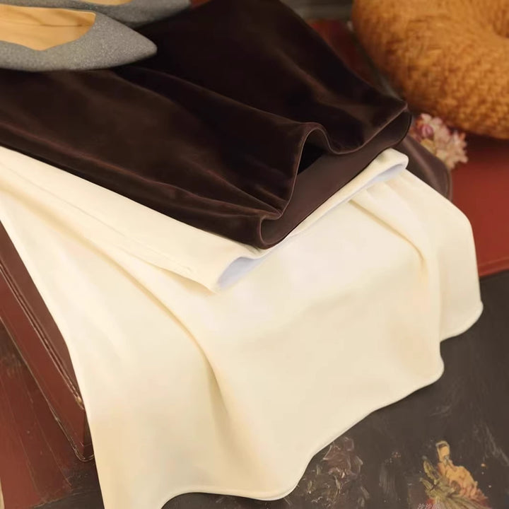 Women's Elegant Maxi Skirt made of high-quality Satin Mune Fashion