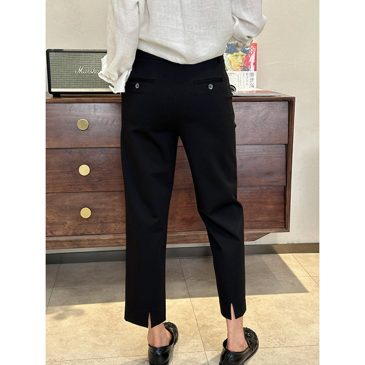 Ladies elegant culotte with fashionable slit Mune Fashion