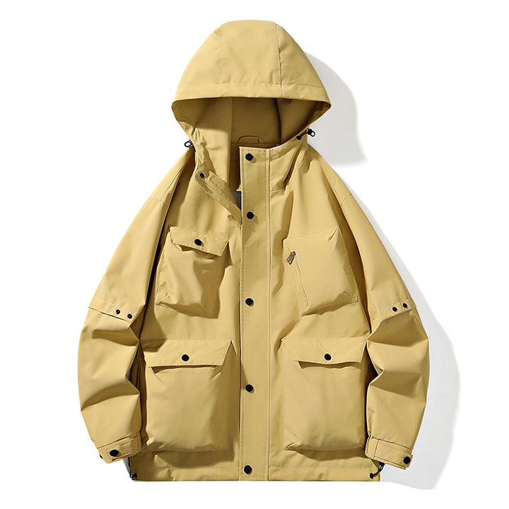 Men's functional jacket with practical pockets Mune Fashion