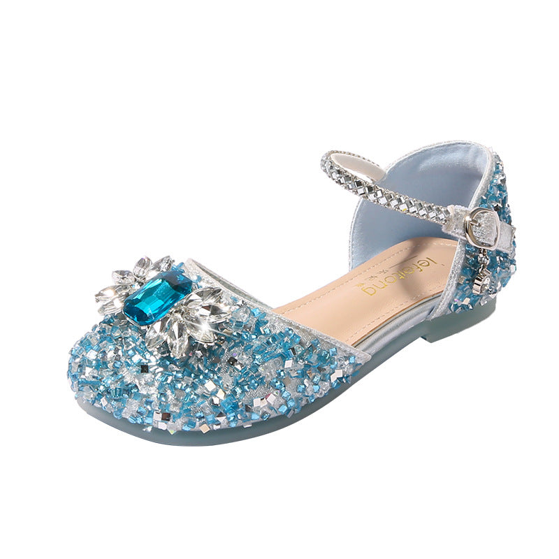 Girl Sparkling Ballerina with decorative rhinestones Mune Fashion