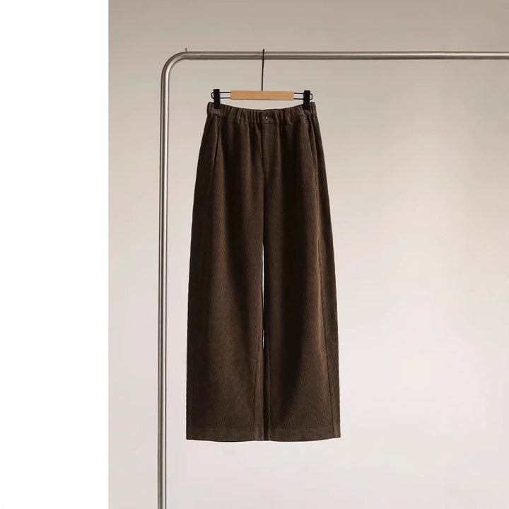 Ladies Stylish, Loose Cord Pants Mune Fashion