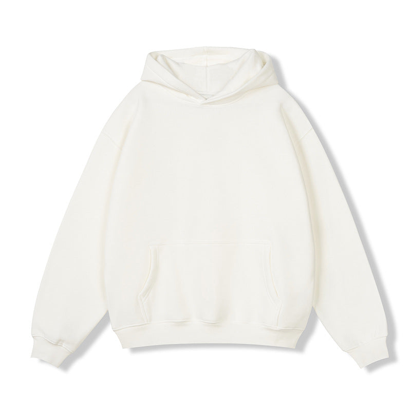 Unisex Oversize Hoodie made of cotton blend with kangaroo pocket and ribbed cuffs Mune Fashion