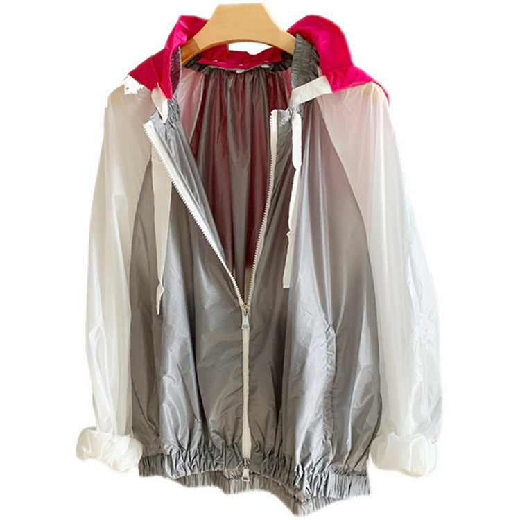 Women’s Sporty Transition Jacket with Hood Mune Fashion