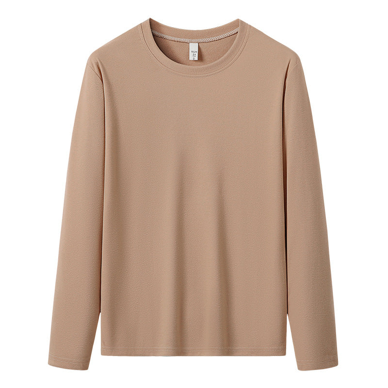 Men's Long-Sleeved Crew Neck Basic Sweatshirt made of Soft Cotton Blend Mune Fashion