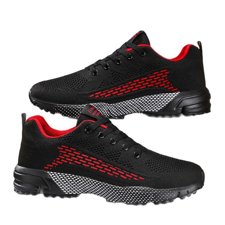 Men's nan lightweight knitted training sneakers with grippy off-road profile sole, padded heel, and shock-absorbing lightweight midsole Mune Fashion