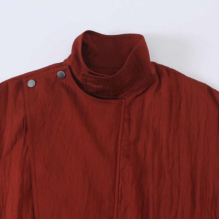 Women’s palazzo pants with wrap front and waist belt Mune Fashion