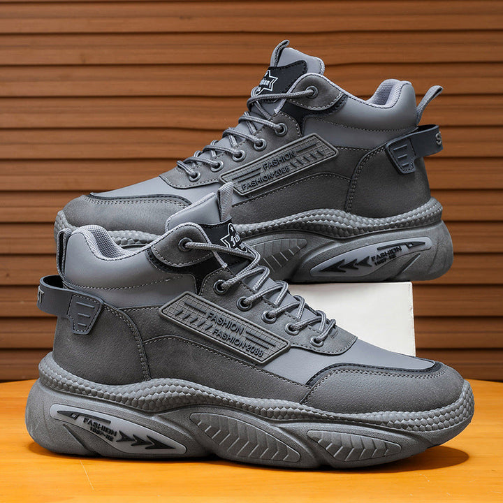 Women High-Top Sneakers with ergonomic cushioning and non-slip sole Mune Fashion