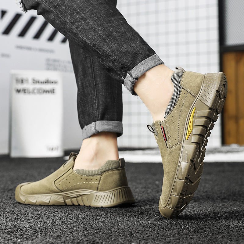 Women’s Fashion Slip-On Sneakers with Flexible Sole and Breathable Upper Material Mune Fashion