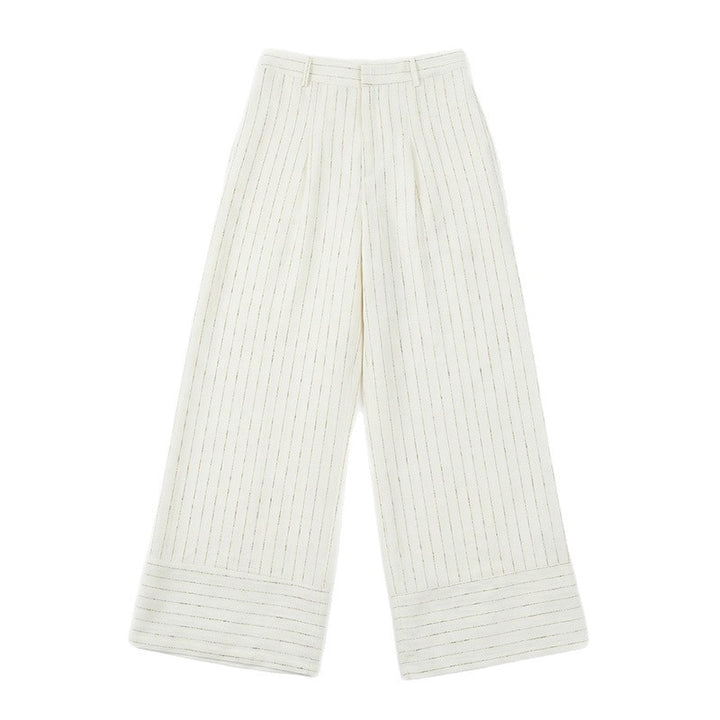 Damen Weite Streifenhose Mune Fashion